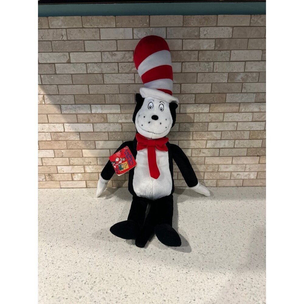 Nwt Kohl's Cares / Dr. Seuss The Cat in The Hat  Stuffed‎ Animal Kid Toy 18"Tall
